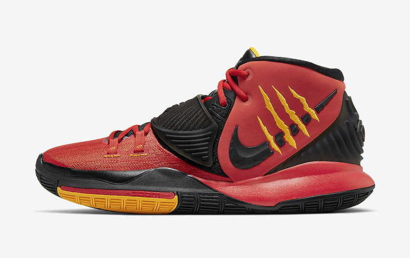 Nike Kyrie 6 Bruce Lee Comet Red CJ1290-600åå:registered:æ¥æ