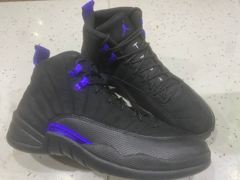 Air Jordan 12 Black Dark Concord CT8013-005åå:registered:æ¥æ
