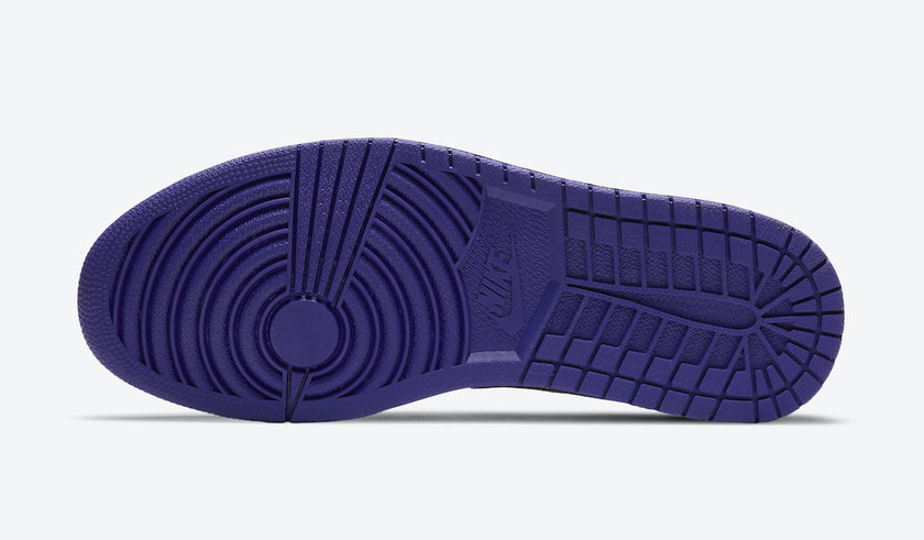 Air Jordan 1 Low Court Purple 553558-500 Release Date