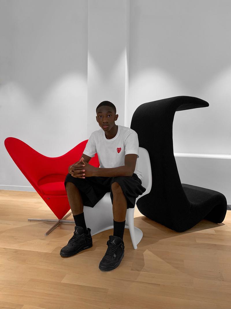 COMME des GARÃONS PLAY å
¨æ°å¥æ³¨ç³»åãFAMILY GUYSãæ£å¼ç¼ä½