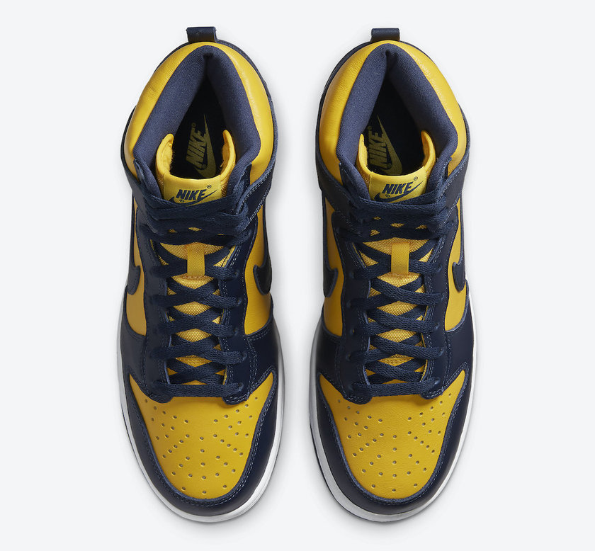 Nike Dunk High Michigan CZ8149-700 Release Date