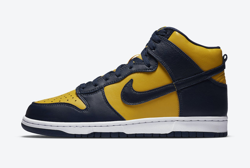 Nike Dunk High Michigan CZ8149-700 Release Date
