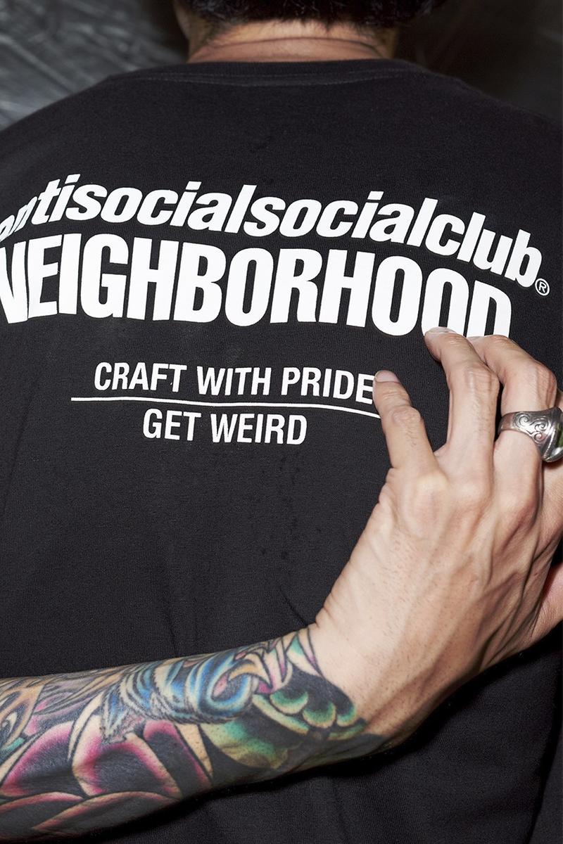 NEIGHBORHOOD x Anti Social Social Club å¨æ°è¯ä¹ç³»åç¼ä½