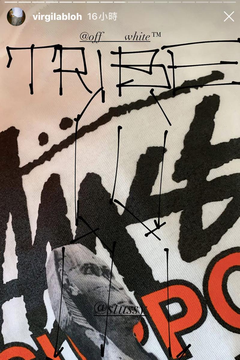 Virgil Abloh çä¼¼æå Off-Whiteâ¢ x Stussy ææ°è¯åç³»å