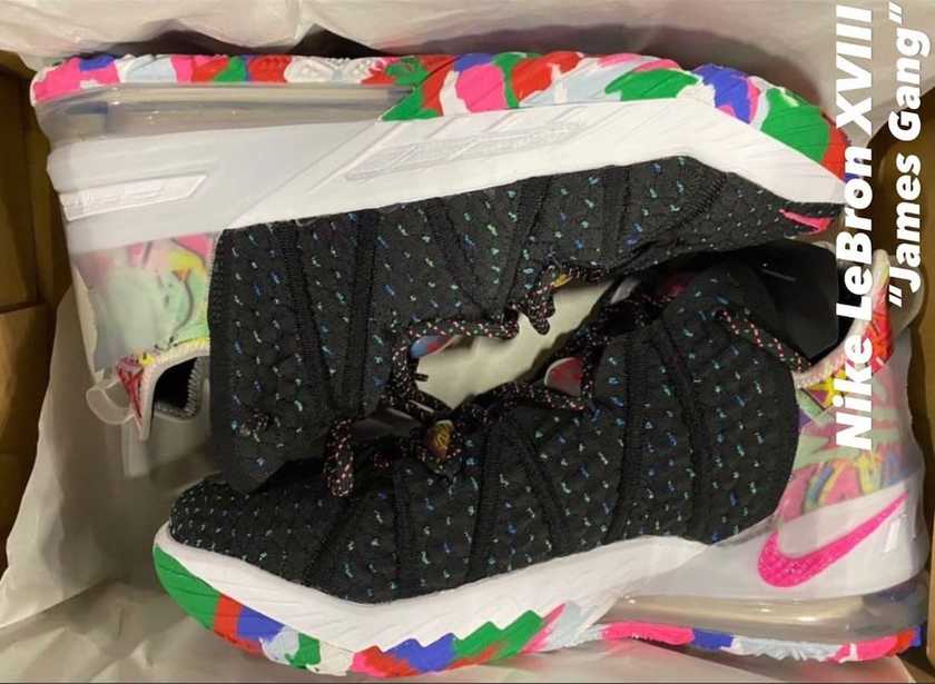 Nike LeBron 18 James Gang CQ9283-002åå:registered:æ¥æ