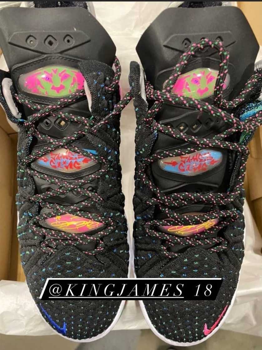 Nike LeBron 18 James Gang CQ9283-002åå:registered:æ¥æ