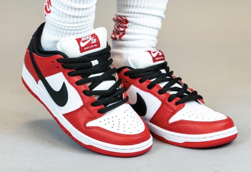 Nike SB Dunk Low Pro Chicago BQ6817-600åå:registered:æ¥æ