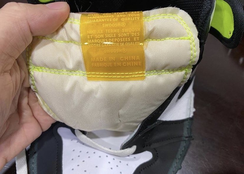 Air Jordan 1 Volt Gold 555088-118åå:registered:æ¥æ