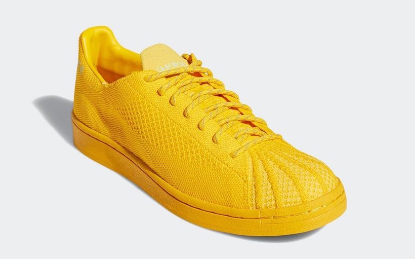 Pharrell adidas Superstar Primeknit Human Race Yellow S42930åå:registered:æ¥æ