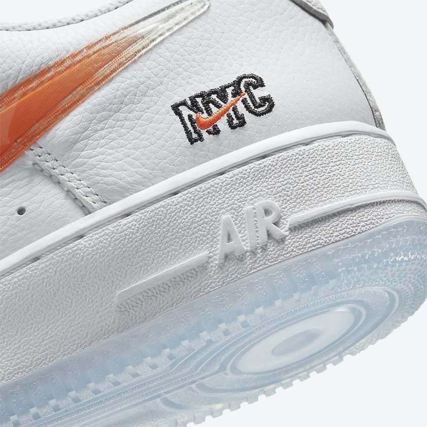 Kith Nike Air Force 1 NYC White CZ7928-100åå:registered:æ¥æä»·æ ¼