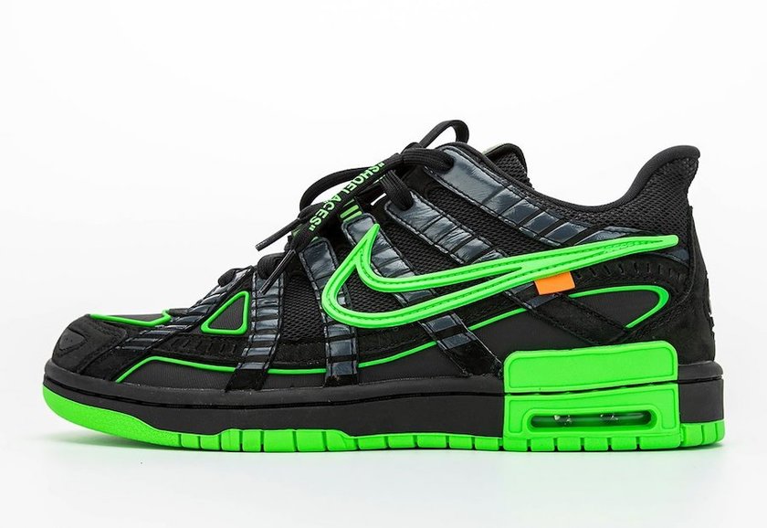 ç°ç½è²Nike Air Rubber Dunk Green Strike CU6015-001åå:registered:æ¥æ