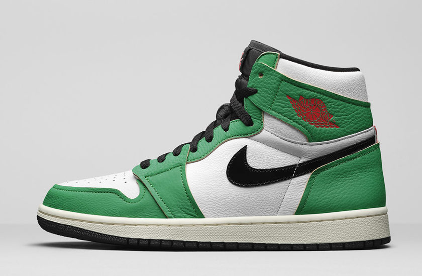 å¥³å­Air Jordan 1 Retro High OG Lucky Green DB4612-300åå:registered:æ¥æ