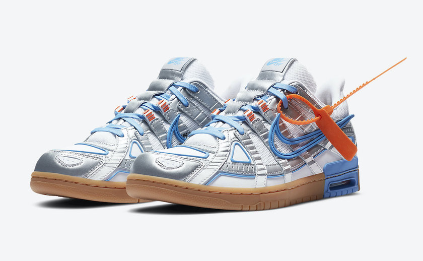 Off-White Nike Air Rubber Dunk University Blue CU6015-100 Release Date