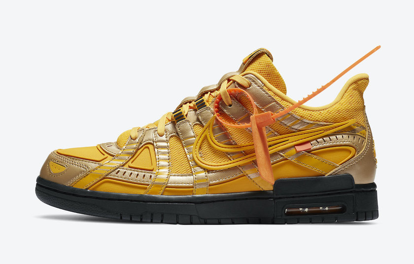 Off-White Nike Air Rubber Dunk University Gold CU6015-700 Release Date-3
