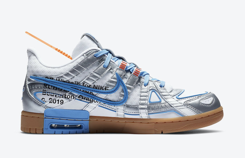 Off-White Nike Air Rubber Dunk University Blue CU6015-100 Release Date