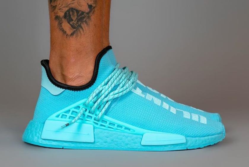 Pharrell adidas NMD Hu Blue GY0094 Release Date