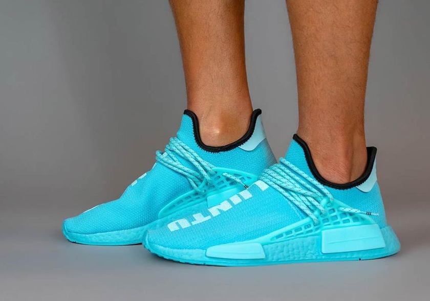 Pharrell adidas NMD Hu Blue GY0094 Release Date