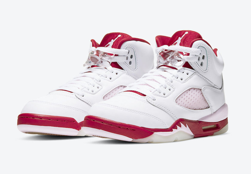Air Jordan 5 GS Pink Foam Gym Red 440892-106 Release Date Price-4
