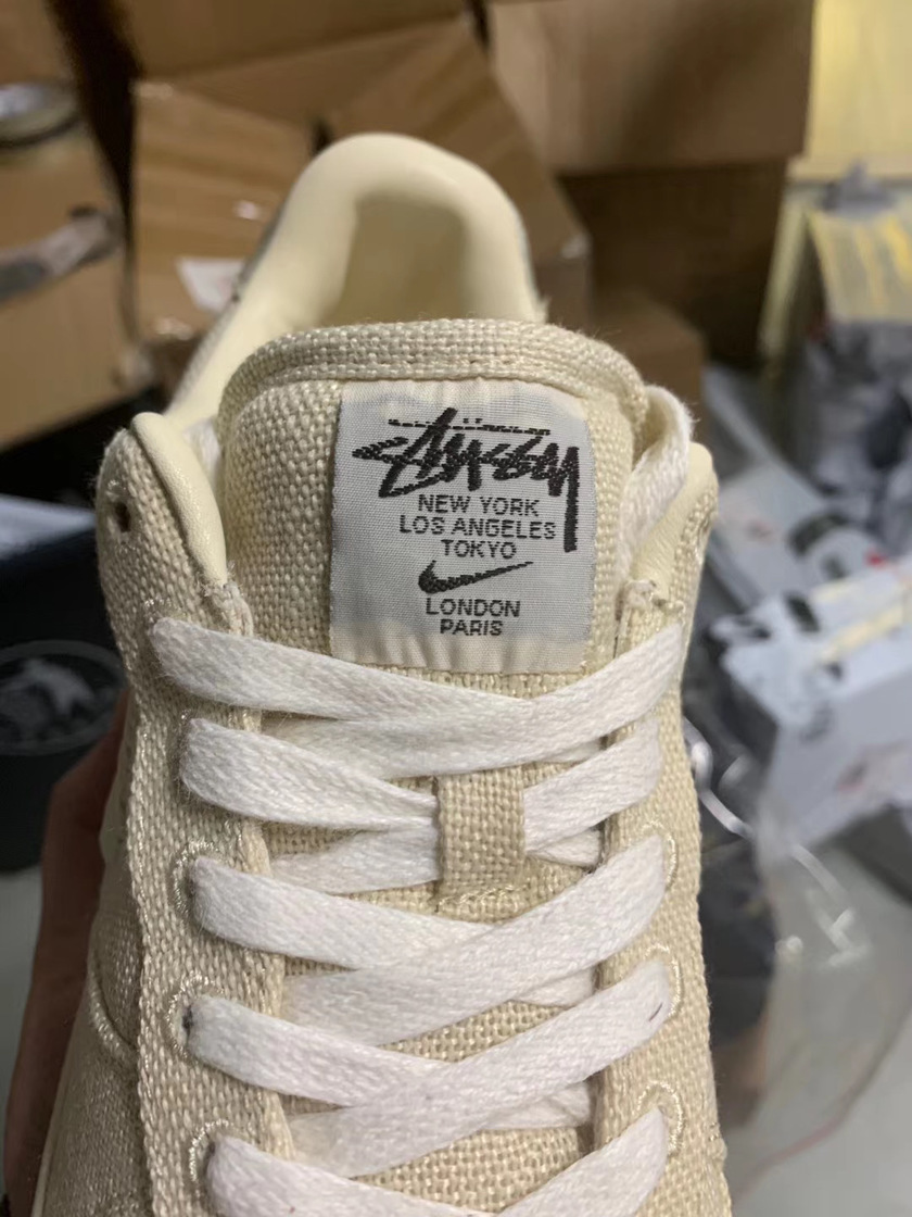 Stussy Nike Air Force 1 Low Fossil CZ9084-200 Release Date