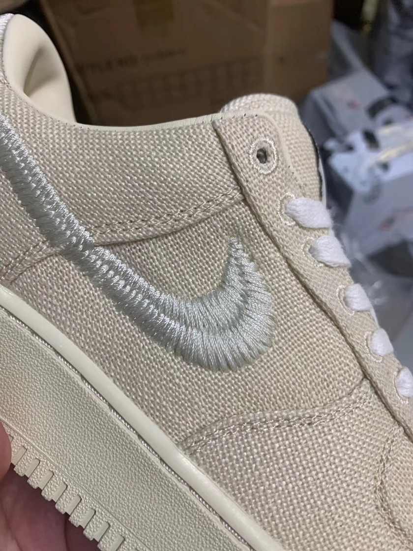 Stussy Nike Air Force 1 Low Fossil CZ9084-200 Release Date