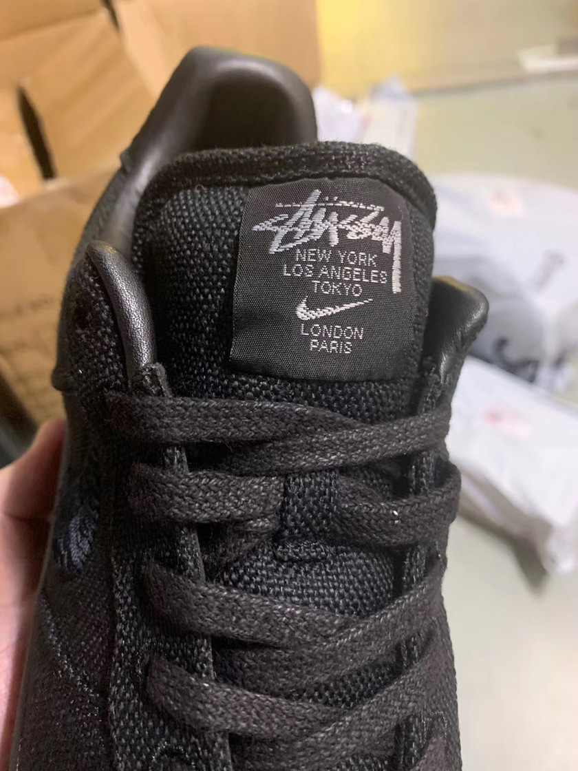Stussy Nike Air Force 1 Low Black CZ9084-001 Release Date