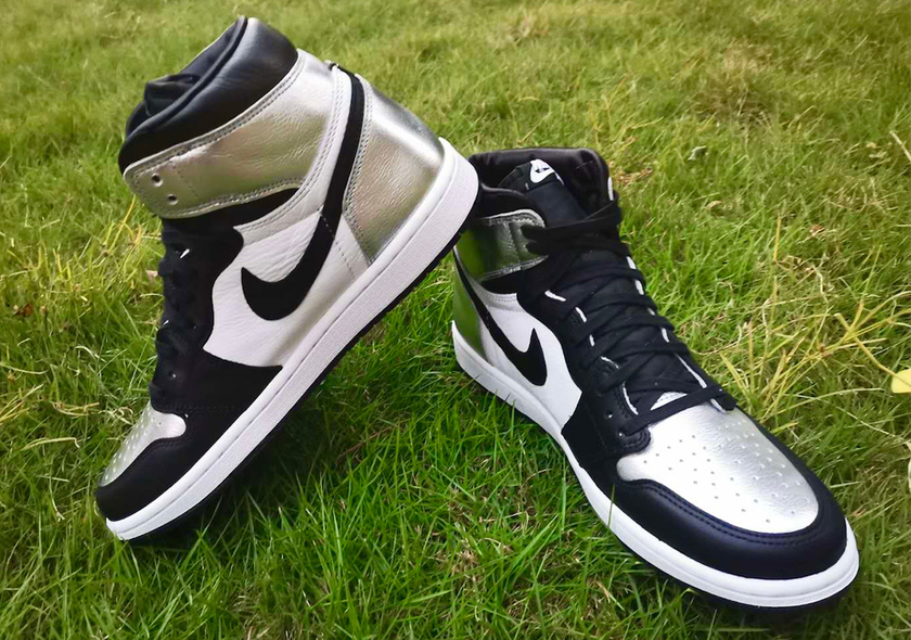 Air Jordan 1 High OG Silver Toe CD0461-001åå:registered:æ¥æ