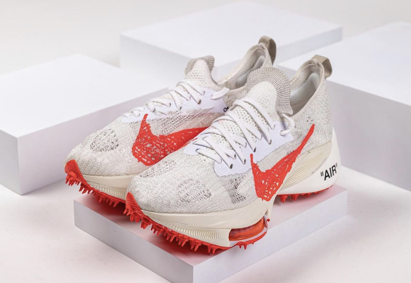 Off White Nike Air Zoom Tempo Next Solar Red Release Date