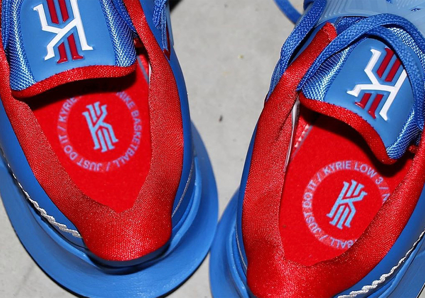 Nike Kyrie Low 3 Tie Dye University Blue University Red White CJ1287-400åå:registered:æ¥æ