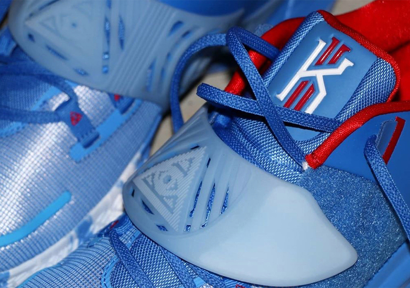 Nike Kyrie Low 3 Tie Dye University Blue University Red White CJ1287-400åå:registered:æ¥æ