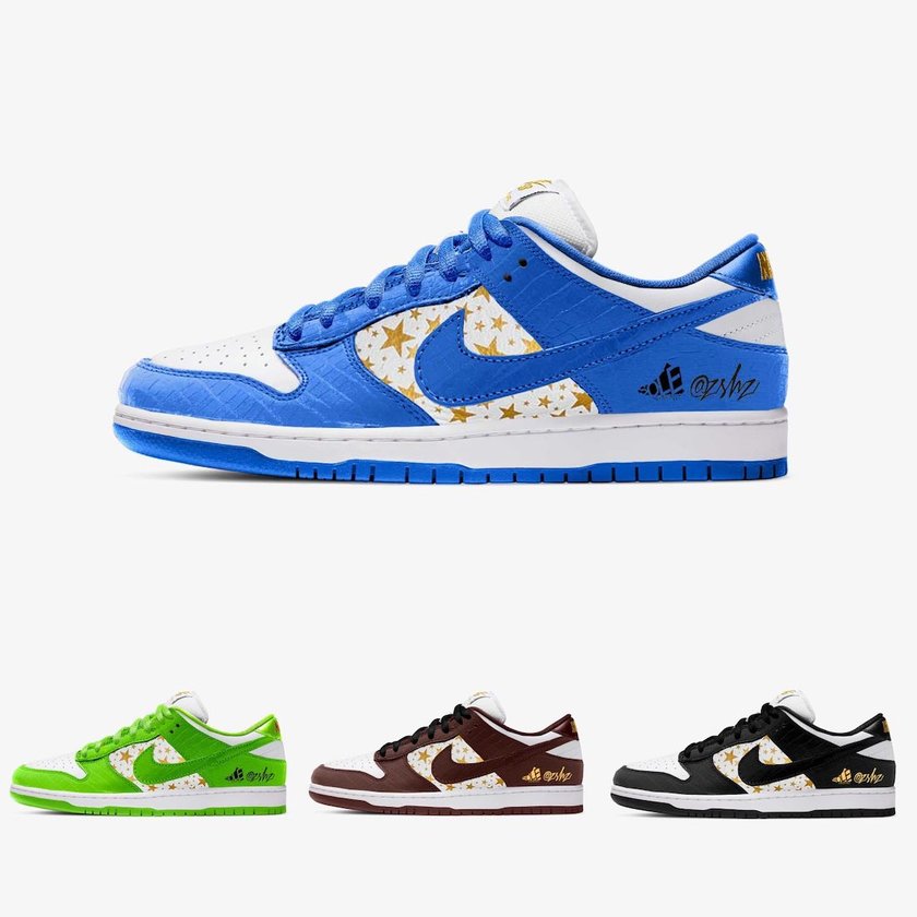 Supreme Nike SB Dunk Low DH3228-100 DH3228-101 DH3228-102 DH3228-103åå:registered:æ¥æ