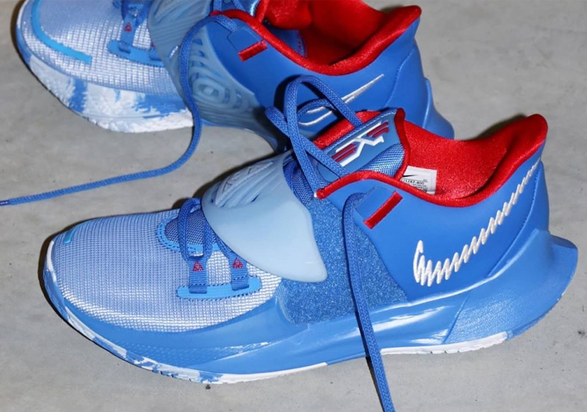 Nike Kyrie Low 3 Tie Dye University Blue University Red White CJ1287-400åå:registered:æ¥æ