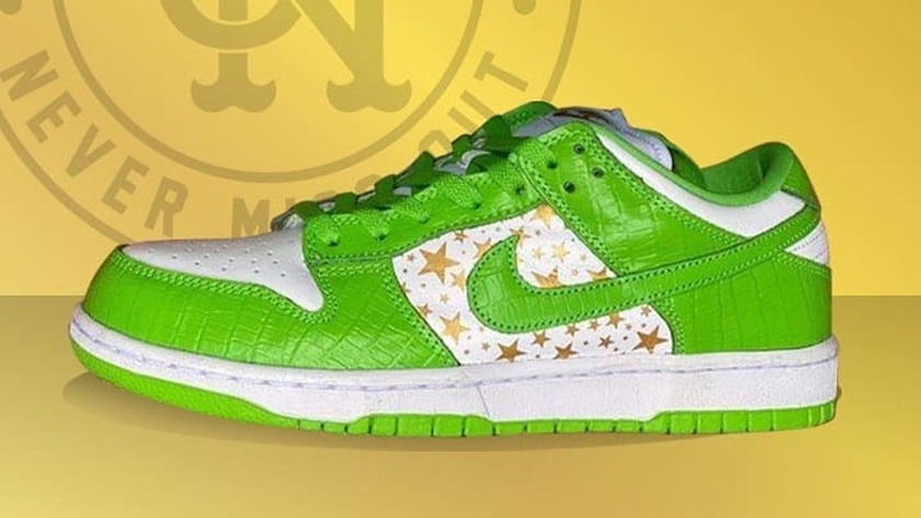 Supreme Nike SB Dunk Low Mean Green DH3228-101 Release Date
