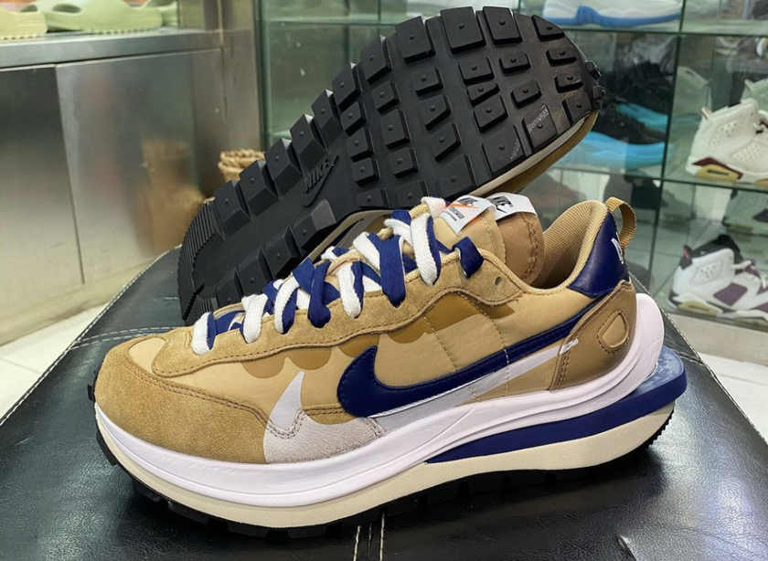 Sacai Nike VaporWaffle Sesame 2021 Release Date