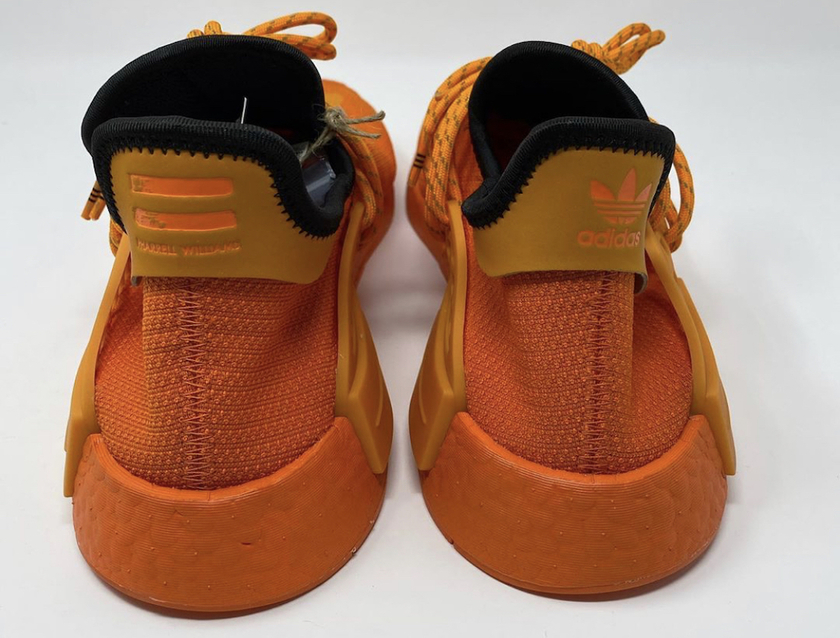 Pharrell adidas NMD Hu Orange GY0095