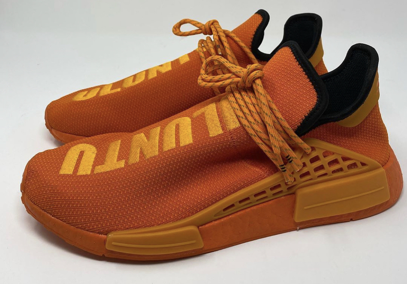 Pharrell adidas NMD Hu Orange GY0095