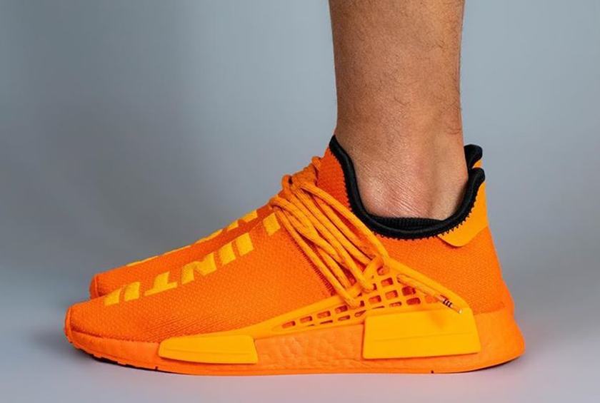 Pharrell adidas NMD Hu Orange GY0095åå:registered:æ¥æ