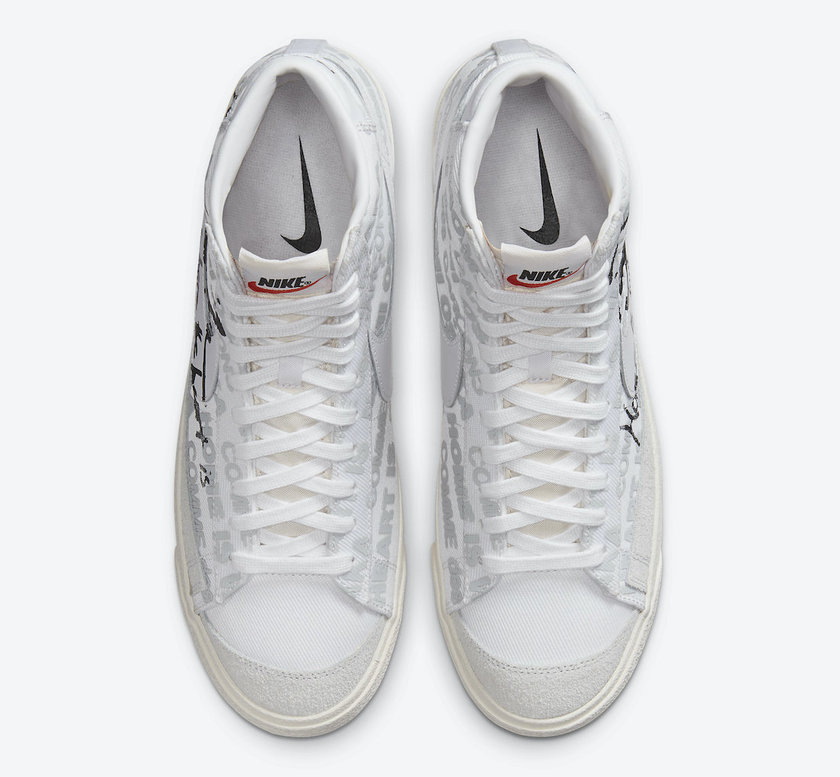 Comme des Garcons Naomiå¤§éªNike Nike Blazer Mid DA5383-100åå:registered:æ¥æä»·æ ¼