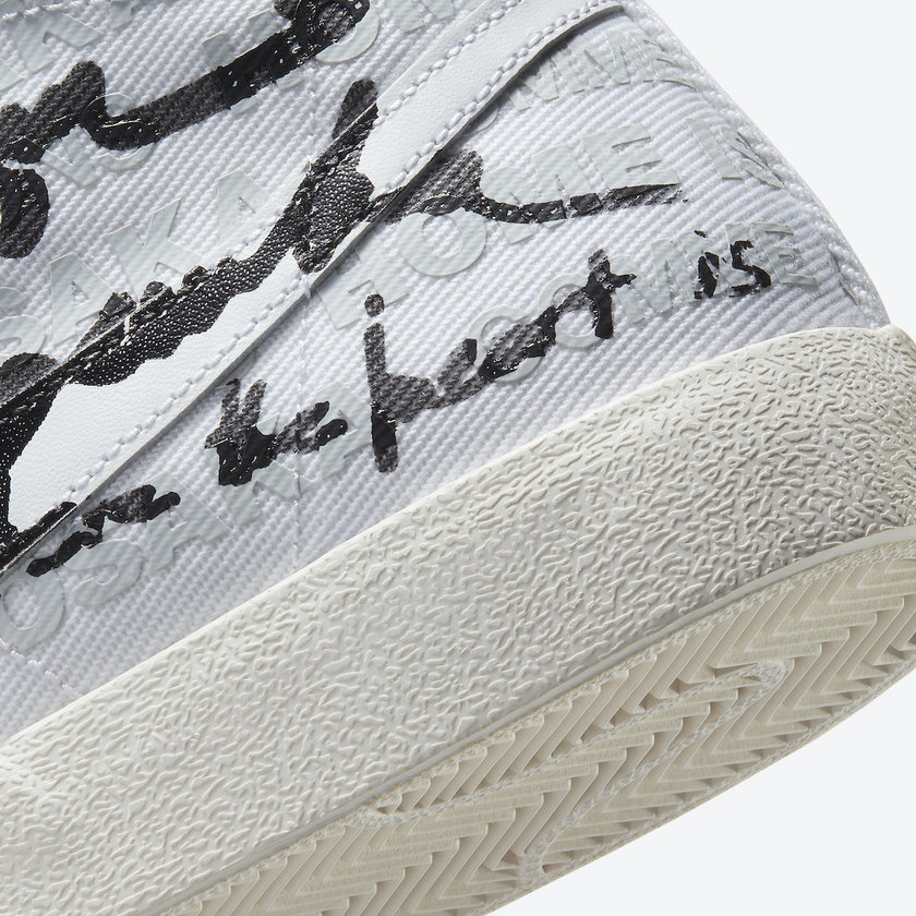 Comme des Garcons Naomiå¤§éªNike Nike Blazer Mid DA5383-100åå:registered:æ¥æä»·æ ¼