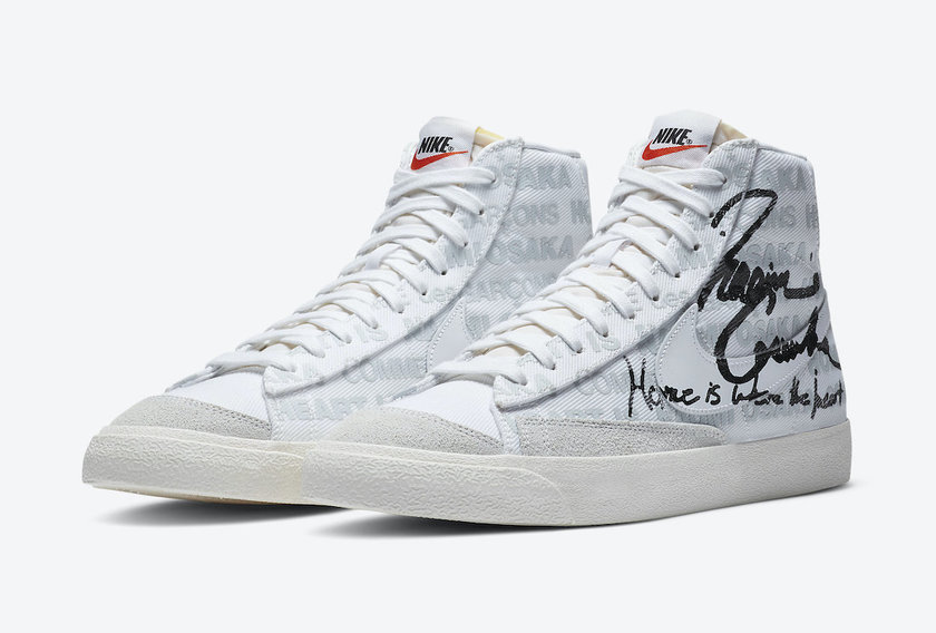 Comme des Garcons Naomiå¤§éªNike Nike Blazer Mid DA5383-100åå:registered:æ¥æä»·æ ¼