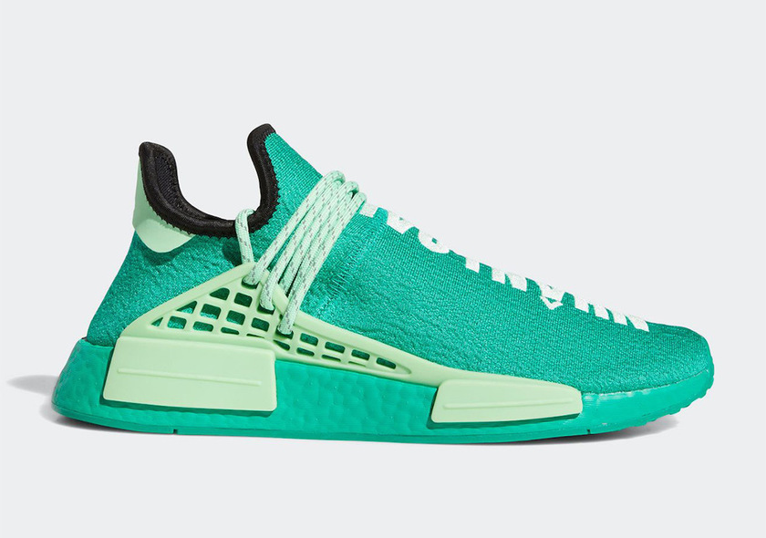Pharrell adidas NMD Hu Green GY0089 Release Date Price