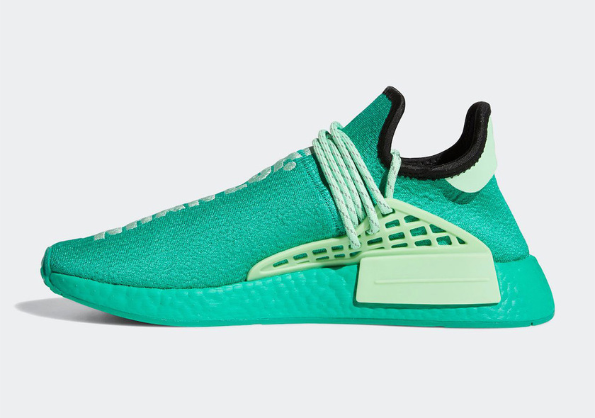 Pharrell adidas NMD Hu Green GY0089 Release Date Price