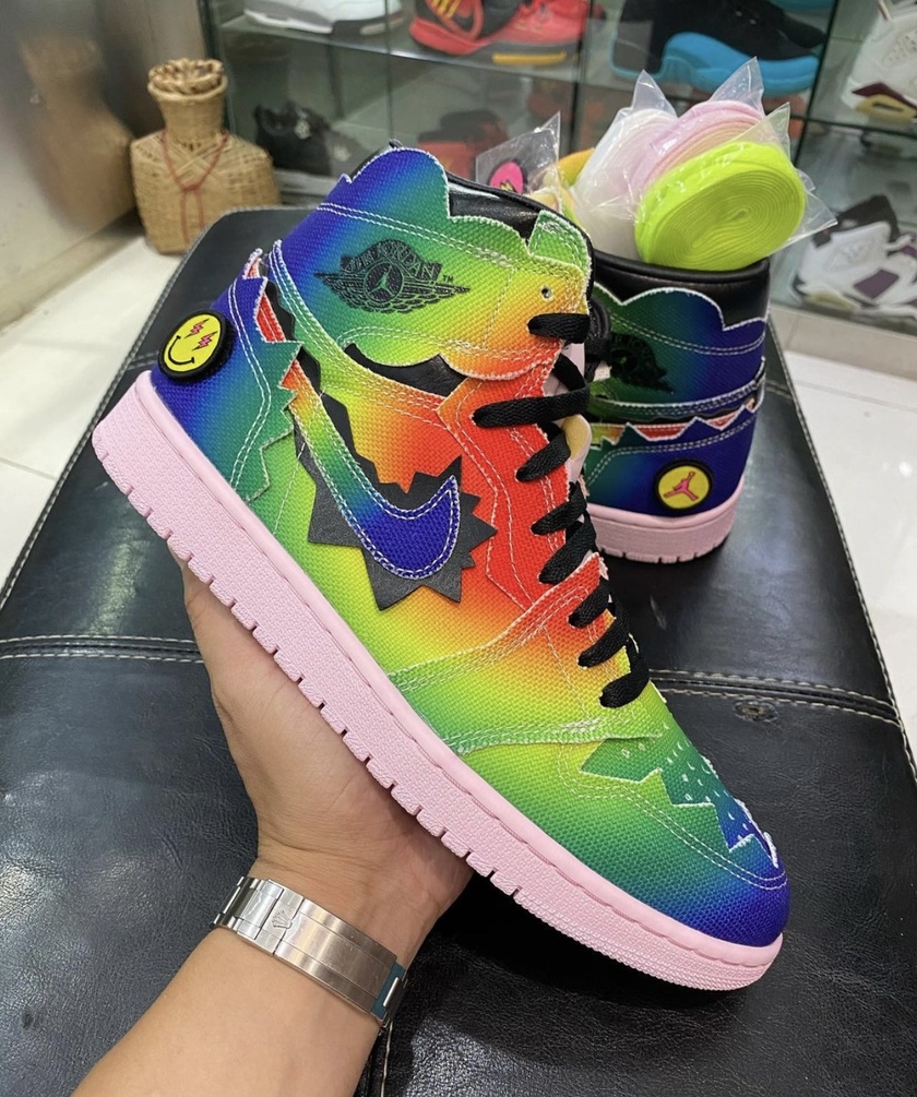 J Balvin Air Jordan 1 High DC3481-900åå:registered:æ¥æ