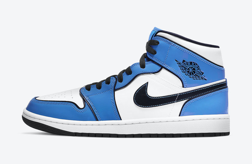 Air Jordan 1 Mid SE Signal Blue DD6834-402 Release Date