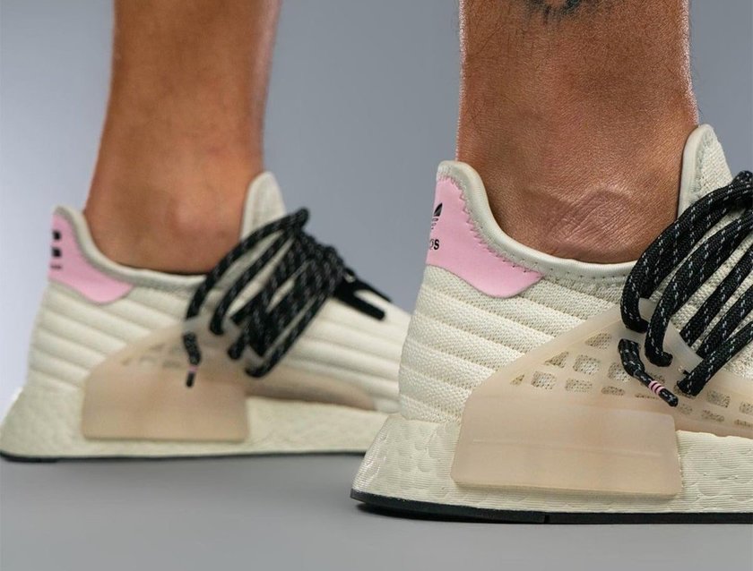 Pharrell adidas NMD Hu Cream Blue Pinkåå:registered:æ¥æ