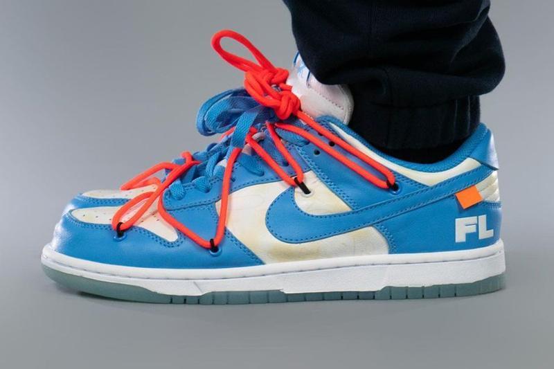 Off-Whiteâ¢ x Futura x Nike Dunk LowãUNCãè¯ä¹éæ¬¾ä¸è³åè¼¯ç¼ä½