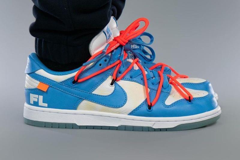 Off-Whiteâ¢ x Futura x Nike Dunk LowãUNCãè¯ä¹éæ¬¾ä¸è³åè¼¯ç¼ä½