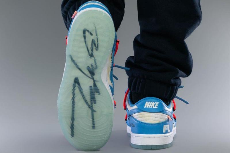 Off-Whiteâ¢ x Futura x Nike Dunk LowãUNCãè¯ä¹éæ¬¾ä¸è³åè¼¯ç¼ä½