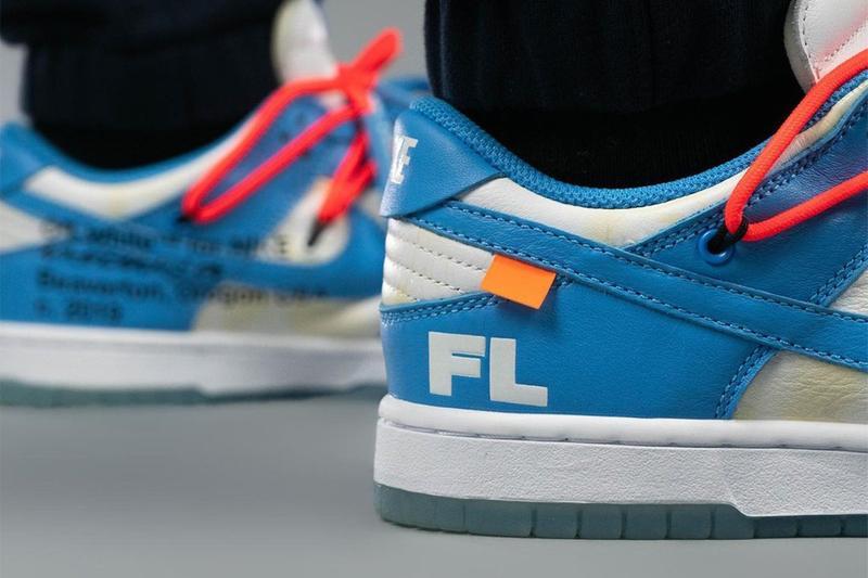 Off-Whiteâ¢ x Futura x Nike Dunk LowãUNCãè¯ä¹éæ¬¾ä¸è³åè¼¯ç¼ä½