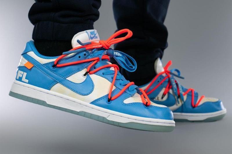 Off-Whiteâ¢ x Futura x Nike Dunk LowãUNCãè¯ä¹éæ¬¾ä¸è³åè¼¯ç¼ä½