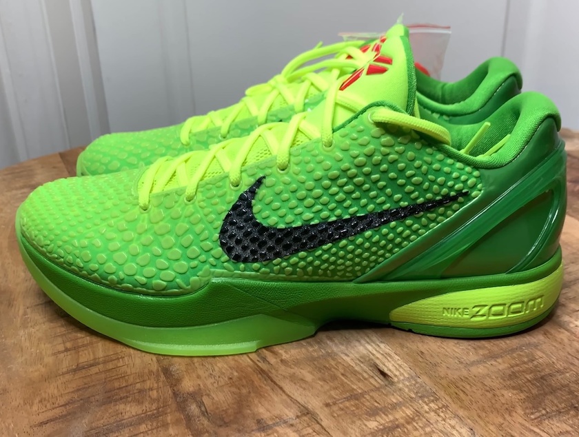 Nike Kobe 6 VI Protro Grinch CW2190-300åå:registered:æ¥æ